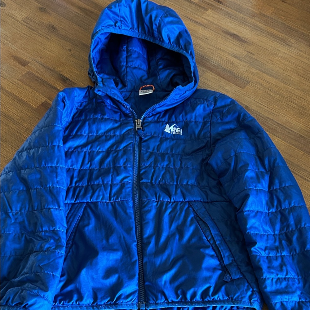 REI Vibrant Blue Quilted Jacket